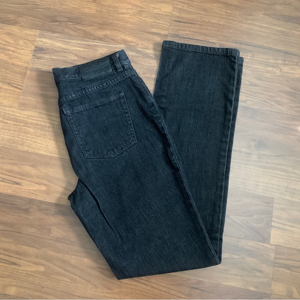 Lauren Ralph Lauren Women's Black Straight Leg Jeans Co. Size 4